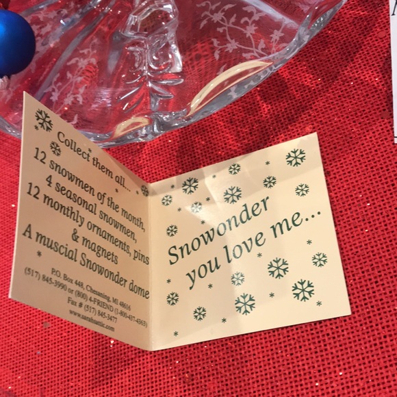 1998 February Snowonders Snowman Figurine by Sarah’s Attic - Picture 6 of 12